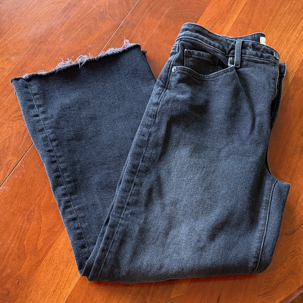 NWOT Rivete by LOFT curvy black jeans size 28 Petite